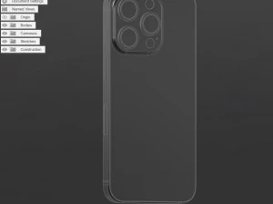 iPhone 15 Pro 3D Model