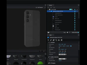 Samsung Galaxy S23 FE 5G 3D Model