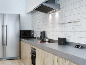 Apartment interior with furniture 3D Модель
