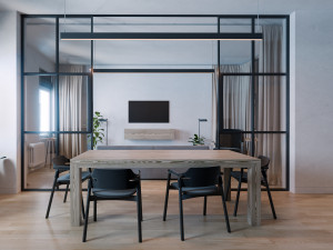 Apartment interior with furniture 3D Модель