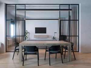 Apartment interior with furniture 3D Model