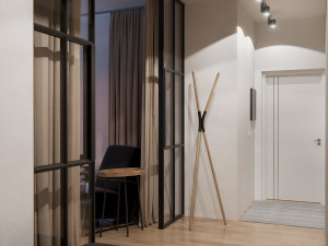 Apartment interior with furniture 3D Модель