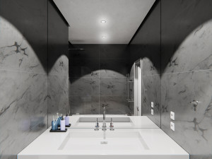 Apartment interior with furniture 3D Модель
