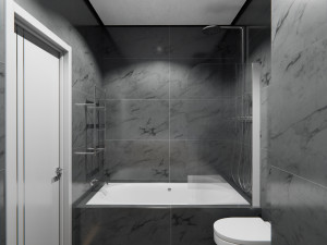 Apartment interior with furniture 3D Модель