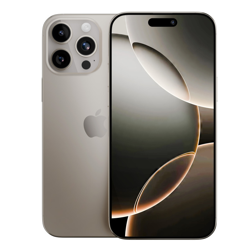 IPhone 16 Pro Max 3D 모델 .c4d .max .obj .3ds .fbx .stl .blend 