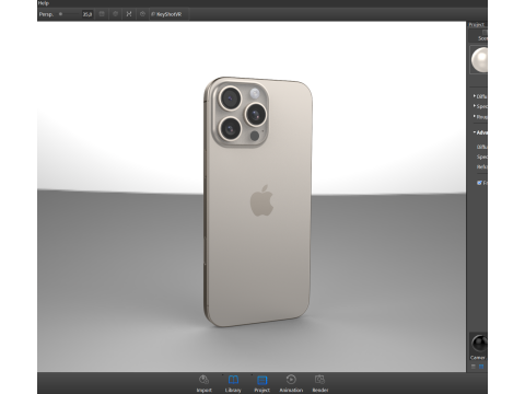 IPhone 16 Pro Max 3D 모델