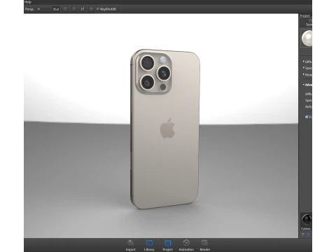 IPhone 16 Pro Max 3D Model