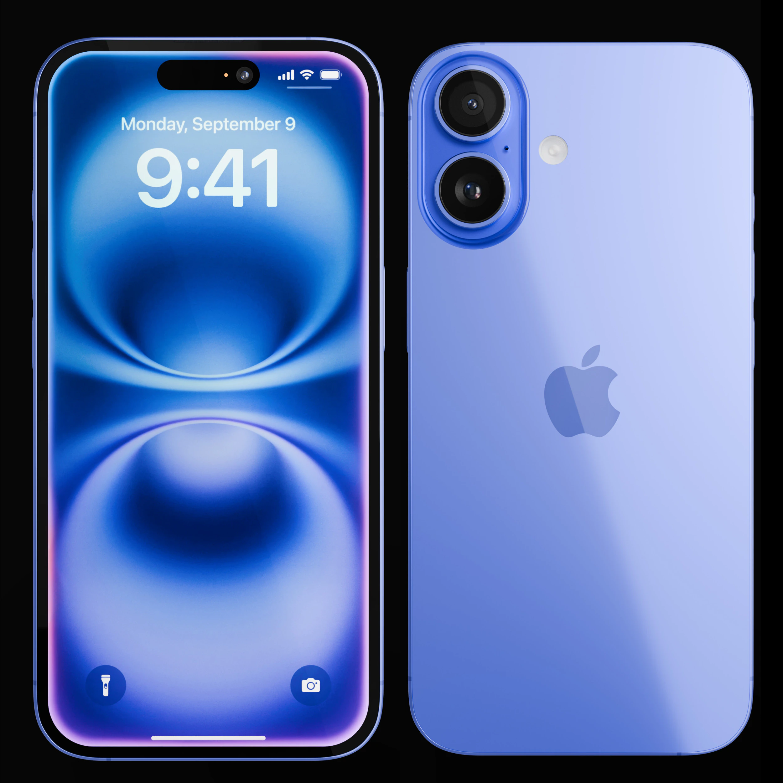 IPhone 16 3D Model .c4d .max .obj .3ds .fbx .stl .blend 