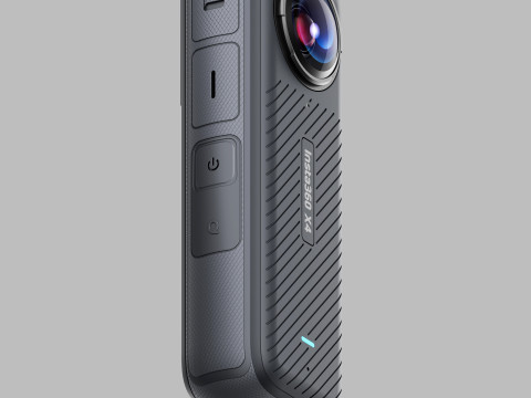 Insta 360 x4 3D 모델