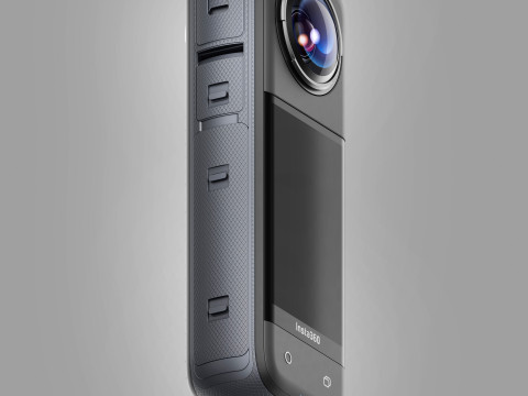 Insta 360 x4 3D 모델