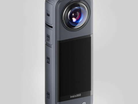 Insta 360 x4 3D 모델