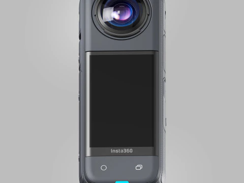 Insta 360 x4 3D Model