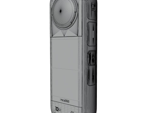 Insta 360 x4 3D 모델