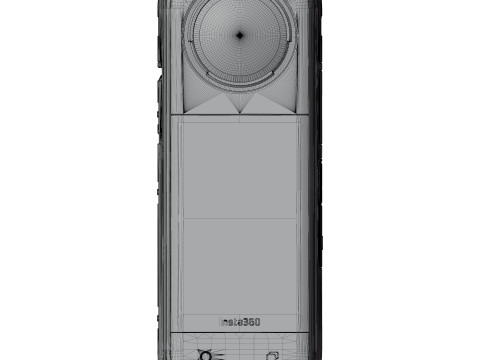 Insta 360 x4 3D 모델