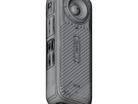 Insta 360 x4 3D 모델