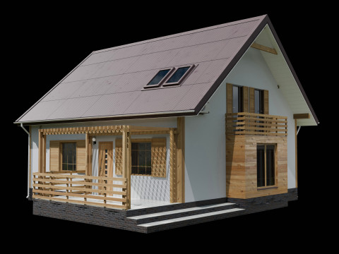 Country house 2023 3D Model