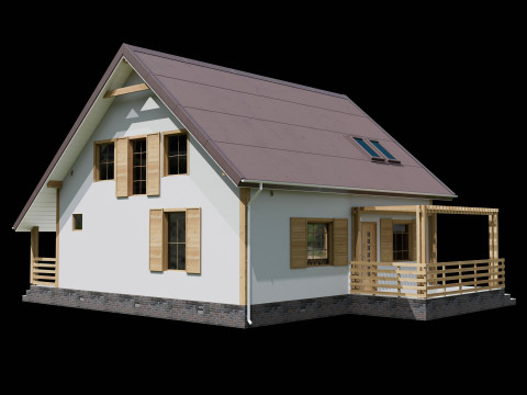 Country house 2023 3D Модель
