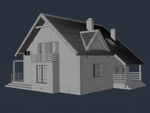Country house 2023 3D Модель