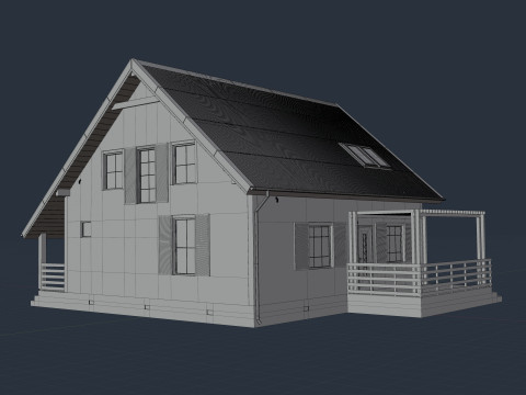 Country house 2023 3D Модель