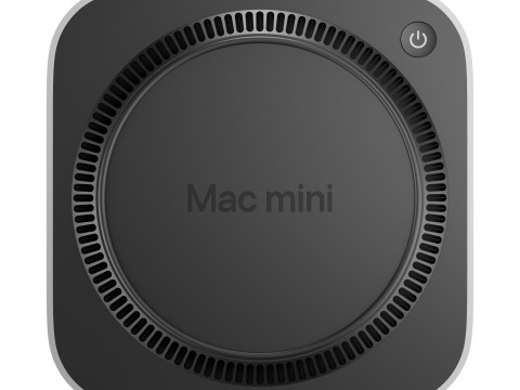 Apple Mac Mini 2024 3D-Modell