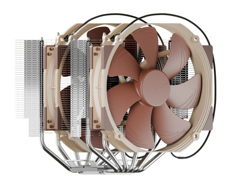 Chłodnica komputerowa Noctua NH D15 Model 3D