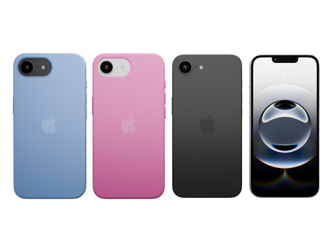 IPhone 16e Modello 3D