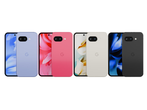 Google Pixel 9a 3D मॉडल