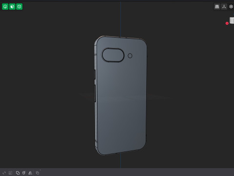 Google Pixel 9a 3D Модель