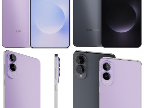 Samsung Galaxy S25 Edge 3D Модель
