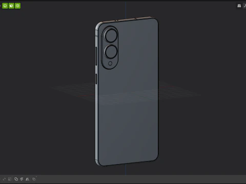 Samsung Galaxy S25 Edge 3D Model