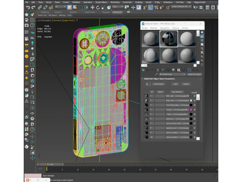 没什么电话3 3D 模型