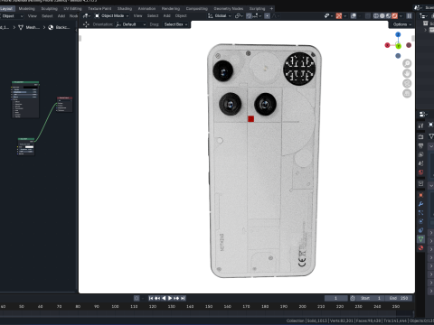 Nothing Phone 3 Modelo 3D