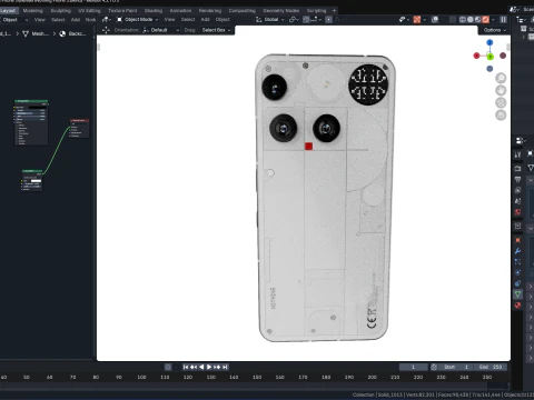 没什么电话3 3D 模型