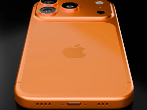 IPhone 17 Pro and Case 3D Model