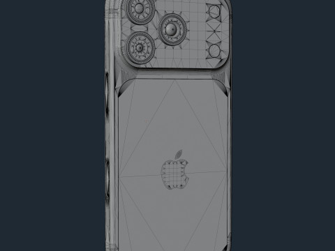 IPhone 17 Pro and Case 3D Model