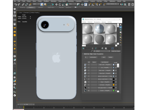 IPhone 17 Air 3D Model