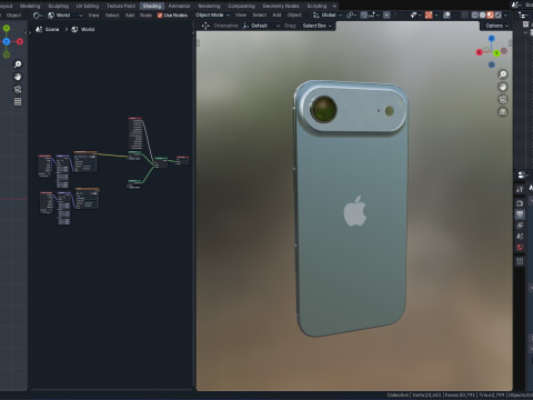 IPhone 17 Air 3D Model