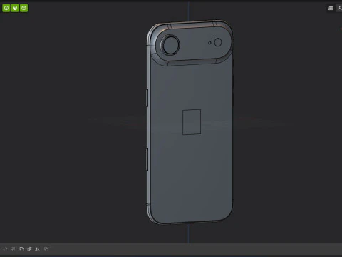 IPhone 17 Air 3D Model