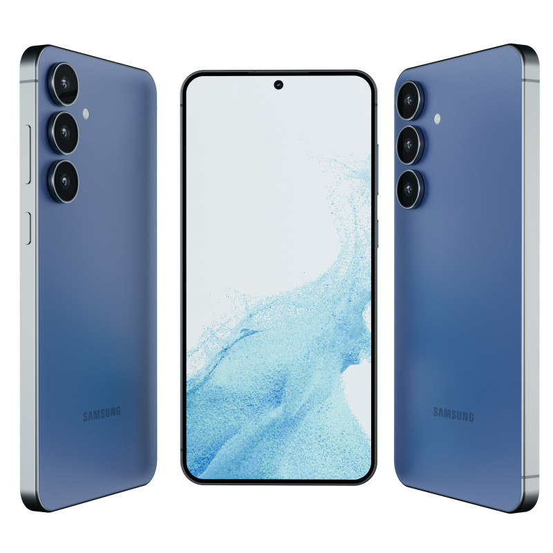 三星 Galaxy S25 FE 3D 模型 .c4d .max .obj .3ds .fbx .stl .blend 