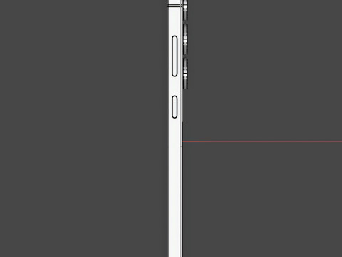 三星 Galaxy S25 FE 3D 模型