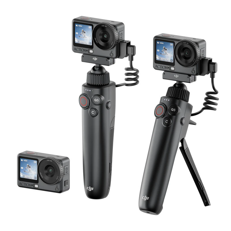 डीजेआई ऑस्मो एक्शन 6 और एक्शन मल्टीफंक्शनल चार्जिंग हैंडल 3D मॉडल .c4d .max .obj .3ds .fbx .stl .blend 