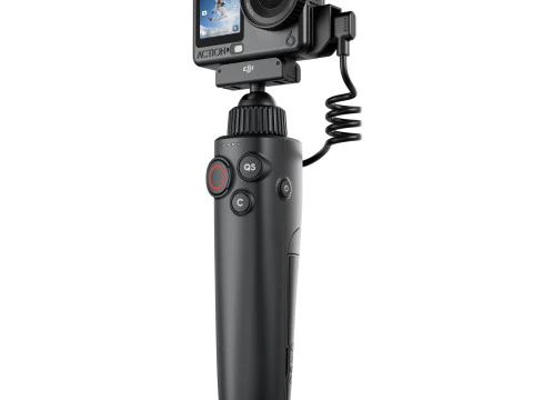 डीजेआई ऑस्मो एक्शन 6 और एक्शन मल्टीफंक्शनल चार्जिंग हैंडल 3D मॉडल