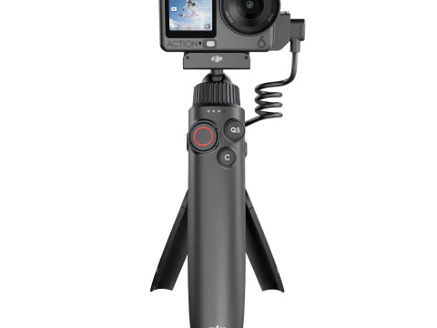 डीजेआई ऑस्मो एक्शन 6 और एक्शन मल्टीफंक्शनल चार्जिंग हैंडल 3D मॉडल