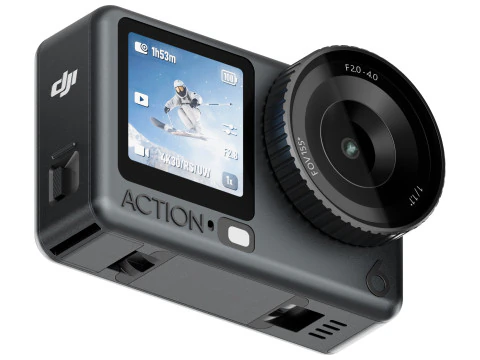 डीजेआई ऑस्मो एक्शन 6 और एक्शन मल्टीफंक्शनल चार्जिंग हैंडल 3D मॉडल