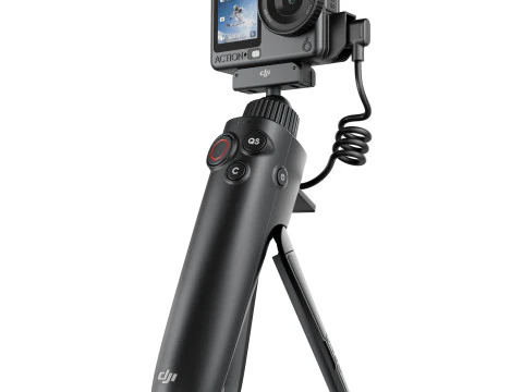 डीजेआई ऑस्मो एक्शन 6 और एक्शन मल्टीफंक्शनल चार्जिंग हैंडल 3D मॉडल