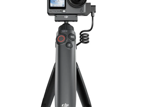 डीजेआई ऑस्मो एक्शन 6 और एक्शन मल्टीफंक्शनल चार्जिंग हैंडल 3D मॉडल