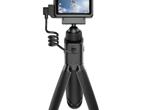 डीजेआई ऑस्मो एक्शन 6 और एक्शन मल्टीफंक्शनल चार्जिंग हैंडल 3D मॉडल