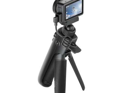 डीजेआई ऑस्मो एक्शन 6 और एक्शन मल्टीफंक्शनल चार्जिंग हैंडल 3D मॉडल