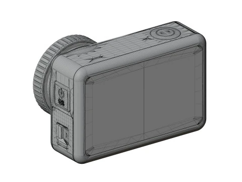 DJi Osmo Action 6 3D Modell