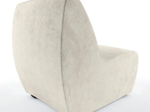 solid modern chair cattelan 3D Model